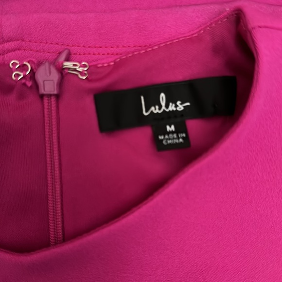 Lulus Always Entrancing Hot Pink Sleeveless Cut-Out Dress - Picture 7 of 8